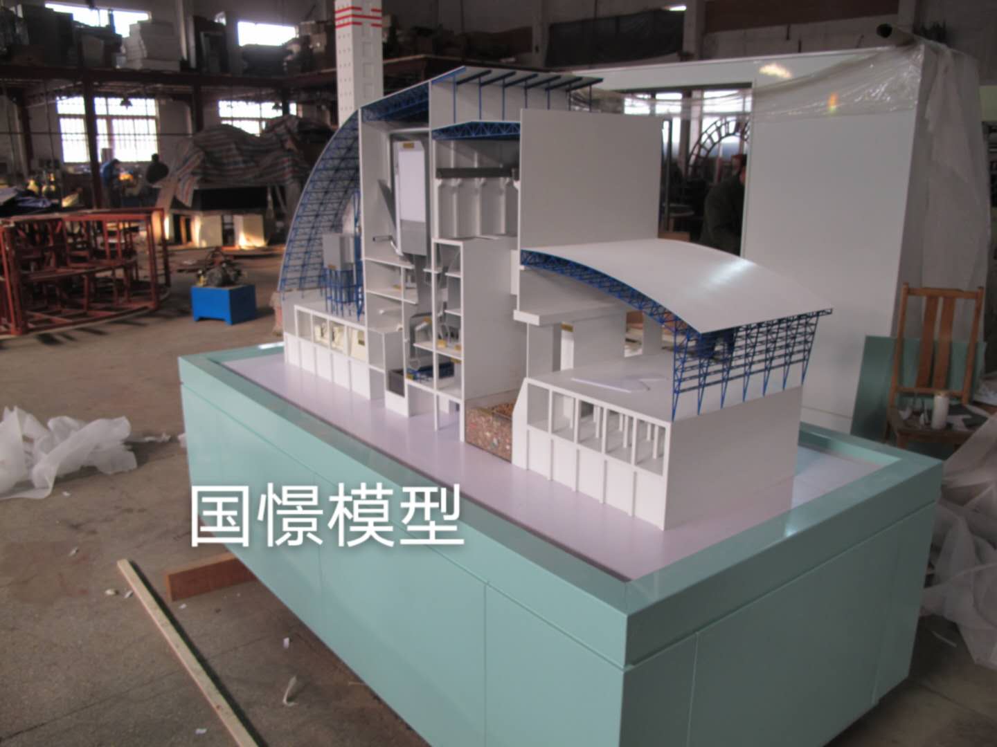 高平县工业模型