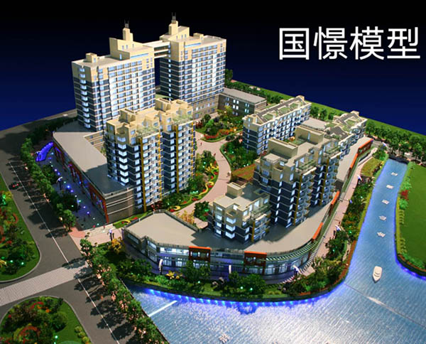 高平县建筑模型