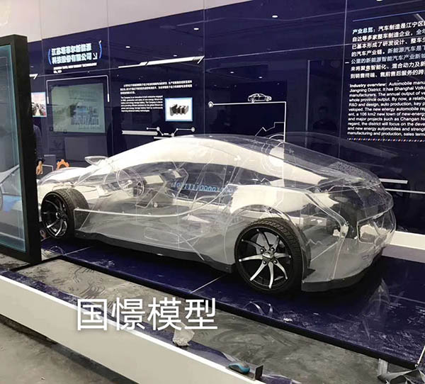 高平县透明车模型