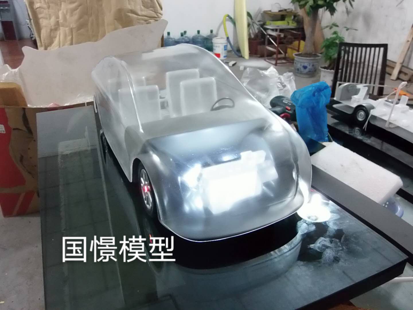 高平县透明车模型