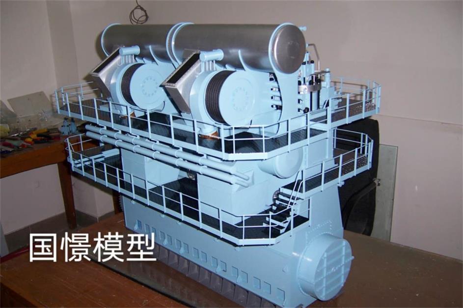 高平县飞机发动机模型