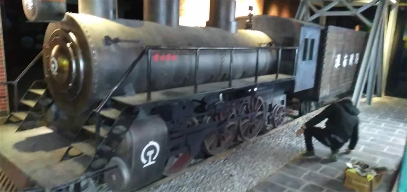 高平县蒸汽火车模型
